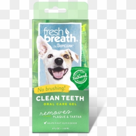 How To Use Fresh Breath By Tropiclean Oral Care Gel - Tropiclean Fresh Breath Oral Care Gel, HD Png Download - dog teeth png