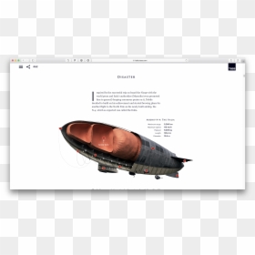 Airship Norge Cross Section, HD Png Download - mussolini png
