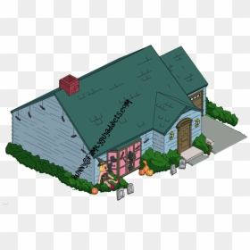 Quagmire House Halloween Decorations - Quagmire House Layout, HD Png Download - halloween house png