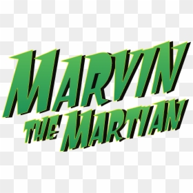 Marvin The Martian Cartoon Character, Marvin The Martian - Marvin The Martian Lettering, HD Png Download - martian png