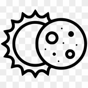 Sun Moon Eclipse - Top Rank Icon Png, Transparent Png - black moon png