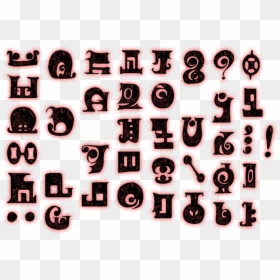 Puella Magi Madoka Magica Rune Font Generator - Puella Magi Madoka Magica Runas, HD Png Download - sayaka miki png