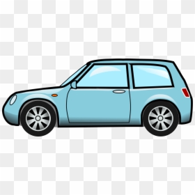 Family Car Minivan Clip Art - Red Car Clip Art, HD Png Download - mini van png