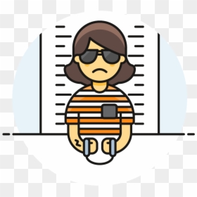 Transparent Pimp Glasses Png - Icon Prisoner Female Png, Png Download - asian hat png