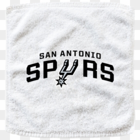 White San Antonio Spurs Nba Basketball Rally Towels - San Antonio Spurs, HD Png Download - san antonio spurs png