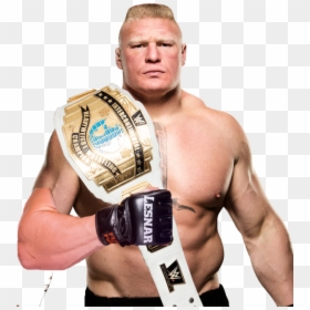 Brock Lesnar Ic Champion By A - Wwe Brock Lesnar Png, Transparent Png - paul heyman png
