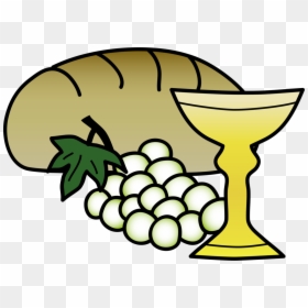 Clipart Bread And Wine, HD Png Download - vhv