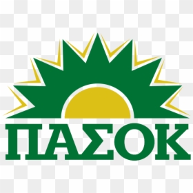 Pasok-logo Yellow Green W Lines - Circle, HD Png Download - yellow lines png