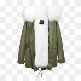 Coat, HD Png Download - white fox png
