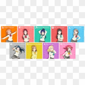 Love Live Worldwide Poster Girl, HD Png Download - love live sunshine png