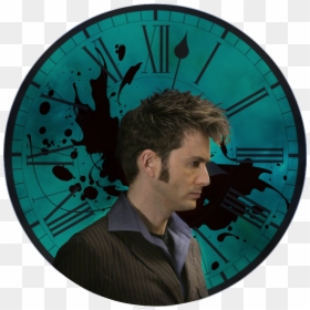 Transparent David Tennant Png - David Tennant Doctor Who Circle, Png Download - david tennant png