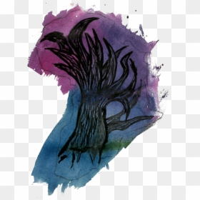 Africa Tree Watercolor Watercolour Transparent Background - Illustration, HD Png Download - african tree png