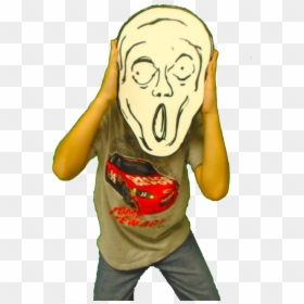 Picture - Edvard Munch Png, Transparent Png - scream mask png
