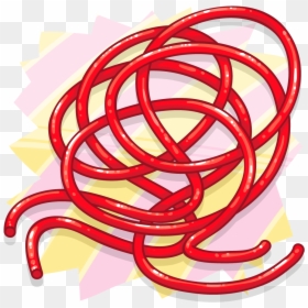 10 Strawberry Laces, HD Png Download - laces png