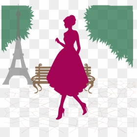 Clip Art Library Download Africa Clipart Elegant Woman - Elegant Women Clipart, HD Png Download - african tree png