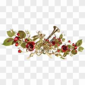 Music, HD Png Download - rose garden png
