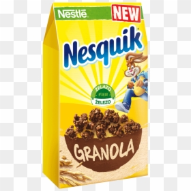 Nesquik New, HD Png Download - granola png