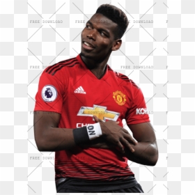 Pogba Goals 18 19, HD Png Download - pogba png