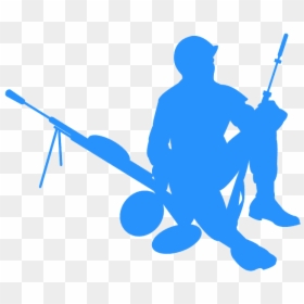 Us Soldier Silhouette, HD Png Download - us soldier png