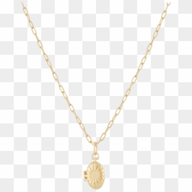 Necklace, HD Png Download - gold rope chain png