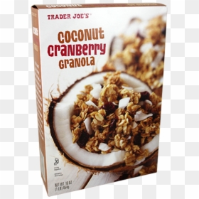 Transparent Trader Joes Png - Coconut Cranberry Granola Trader Joe's, Png Download - granola png