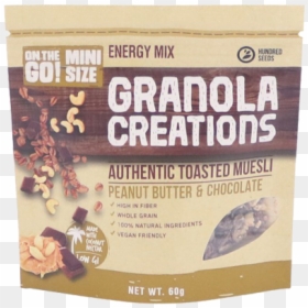 Granola Creations Dark Chocolate & Banana, HD Png Download - granola png