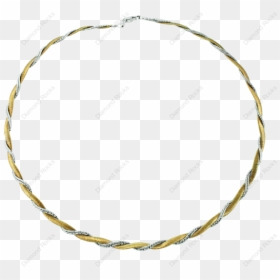 Circle, HD Png Download - gold rope chain png