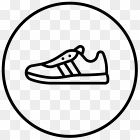Running Shoe Icon , Transparent Cartoons - Running Shoes Icon Png, Png Download - shoe icon png