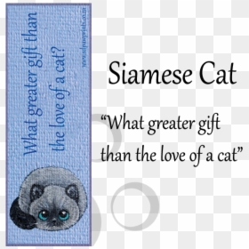 Transparent Siamese Cat Png - Wombat, Png Download - siamese cat png