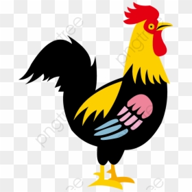Chicken Clipart Transparent Background - Rooster, HD Png Download - year of the rooster png