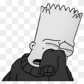 Simpsons Sad Png , Png Download - Bart Simpson Drawing Sad, Transparent ...