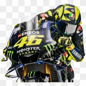 Monster Energy Yamaha Motogp - Valentino Rossi 2019 Png, Transparent Png - monster energy can png