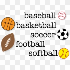 Free Sports Clipart For Parties, Crafts, School Projects, - Free Sports Clip Art, HD Png Download - sport clips logo png
