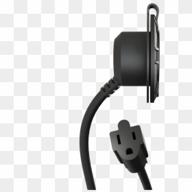 Noco Gcp1 Ac Port Plug With Extension Cord - Headphones, HD Png Download - extension cord png