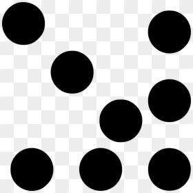 Dotted Down Right - Circle, HD Png Download - dotted pattern png