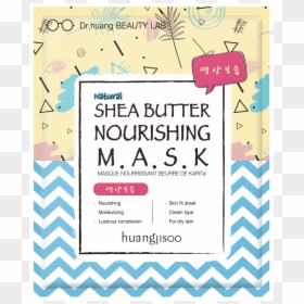 Huangjisoo Shea Butter Korean Face Mask - Huangjisoo Mask, HD Png Download - shea butter png