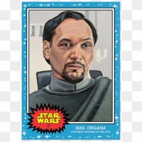 Star Wars 9 Topps, HD Png Download - leia organa png