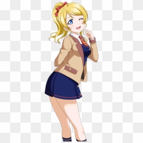 Ai Miyashita And Eli Ayase, HD Png Download - eli ayase png