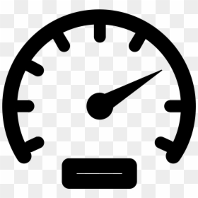 A Line Shaped A Bit Like A Horse Shoe - Speedometer Icon Png, Transparent Png - shoe icon png