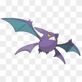 Pokemon #50 Top, HD Png Download - golbat png