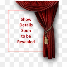 Transparent Theatre Curtain Png - Red Curtain, Png Download - theatre curtain png