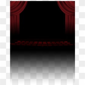 Transparent Theatre Curtain Png - Stage, Png Download - theatre curtain png