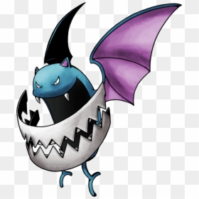 Transparent Golbat Png - Crunch Pokemon, Png Download - golbat png