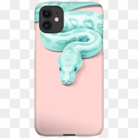 Green Snake Case Iphone - Blue And Pink Snake, HD Png Download - boa constrictor png