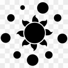Sun And Planet Orbit - Sun And Moon Silhouette, HD Png Download - orbit png