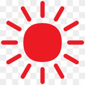 Summer Icon Red - Uvb Cyclobutane Pyrimidine Dimers, HD Png Download - red icon png