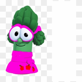 Cucumber Clipart Veggietale - Veggietales Libby Asparagus, HD Png Download - veggie png