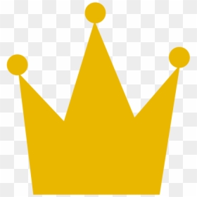 Simple King Crown Png, Transparent Png - glitter crown png