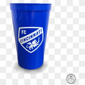 Fc Cincinnati Plastic Cup - Plastic, HD Png Download - plastic cup png