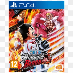 One Piece Burning Blood Ps4, HD Png Download - anime blood png